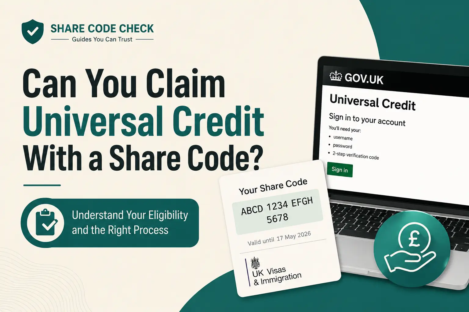 Can You Claim Universal Credit With a Share Code