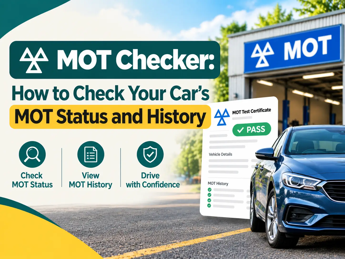 MOT Checker How to Check Your Car's MOT Status and History