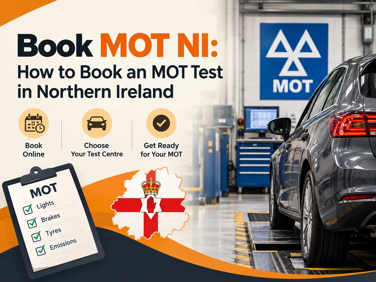 Book MOT NI: How to Book a DVA Test Online or by Phone